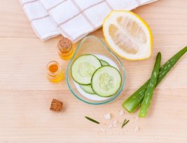 Liste ingrédients naturels : miel, aloe vera, huile d’amande …