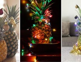 Pas de place pour un sapin de Noël ? Essayez l’ananas de Noël !