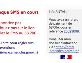 Est-il possible de recevoir un avis de contravention par SMS ?