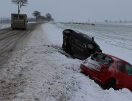 Chute de neige en France le mercredi 17 janvier 2024
